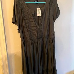 Torrid green lace dress